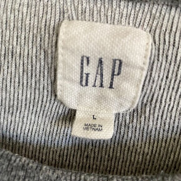 Gap Men's 100% Cotton Sweater | Gray | Size Large - Picture 3 of 7